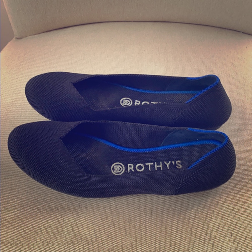 Rothy’s-size 8- worn 5 times! Black